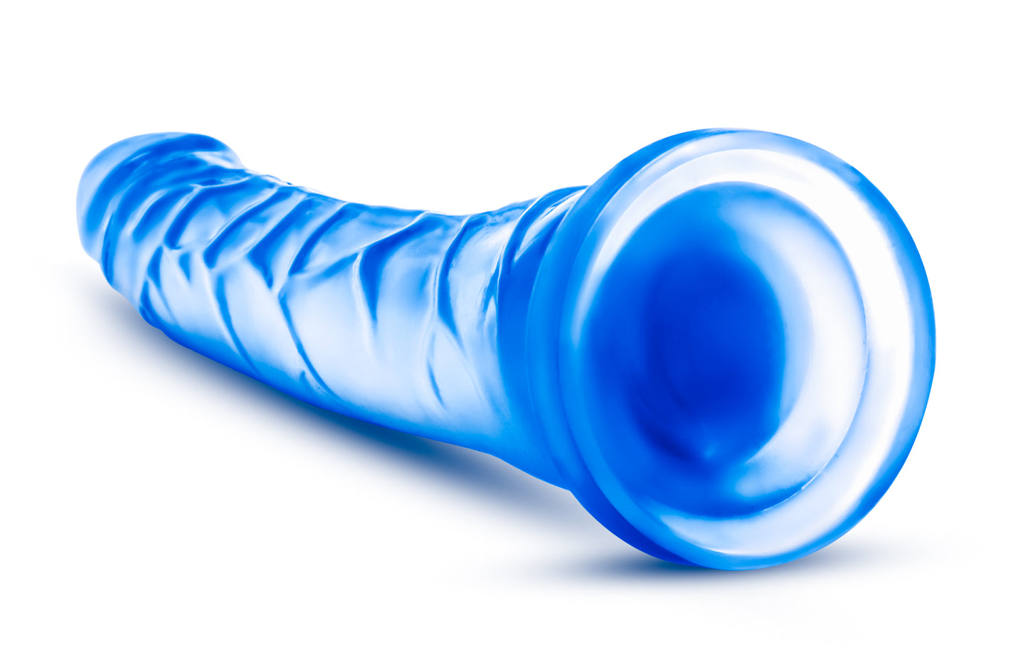 Blush Novelties B Yours Sweet n Hard 6 Blue - 8.5" Dildo