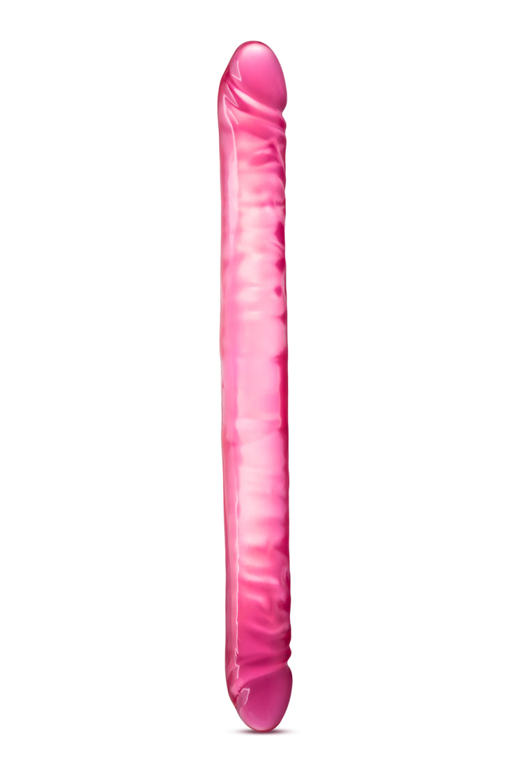Blush Novelties B Yours Double Dildo Pink 18"
