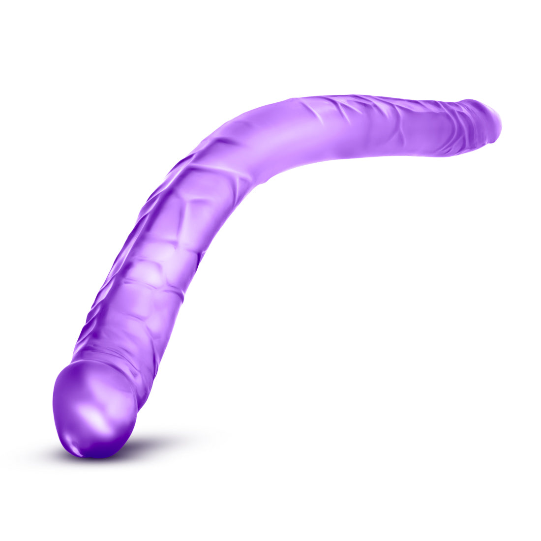 Blush Novelties B Yours Double Dildo Purple 16"