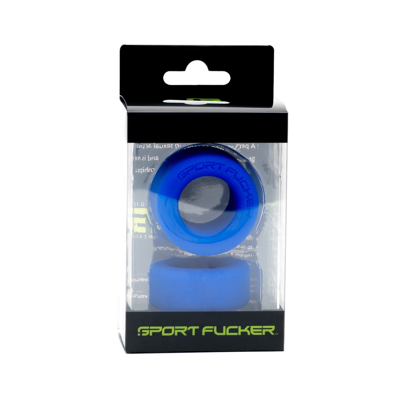 Sport Fucker Nutt Job Set - Blue Cock Rings - Set of 2