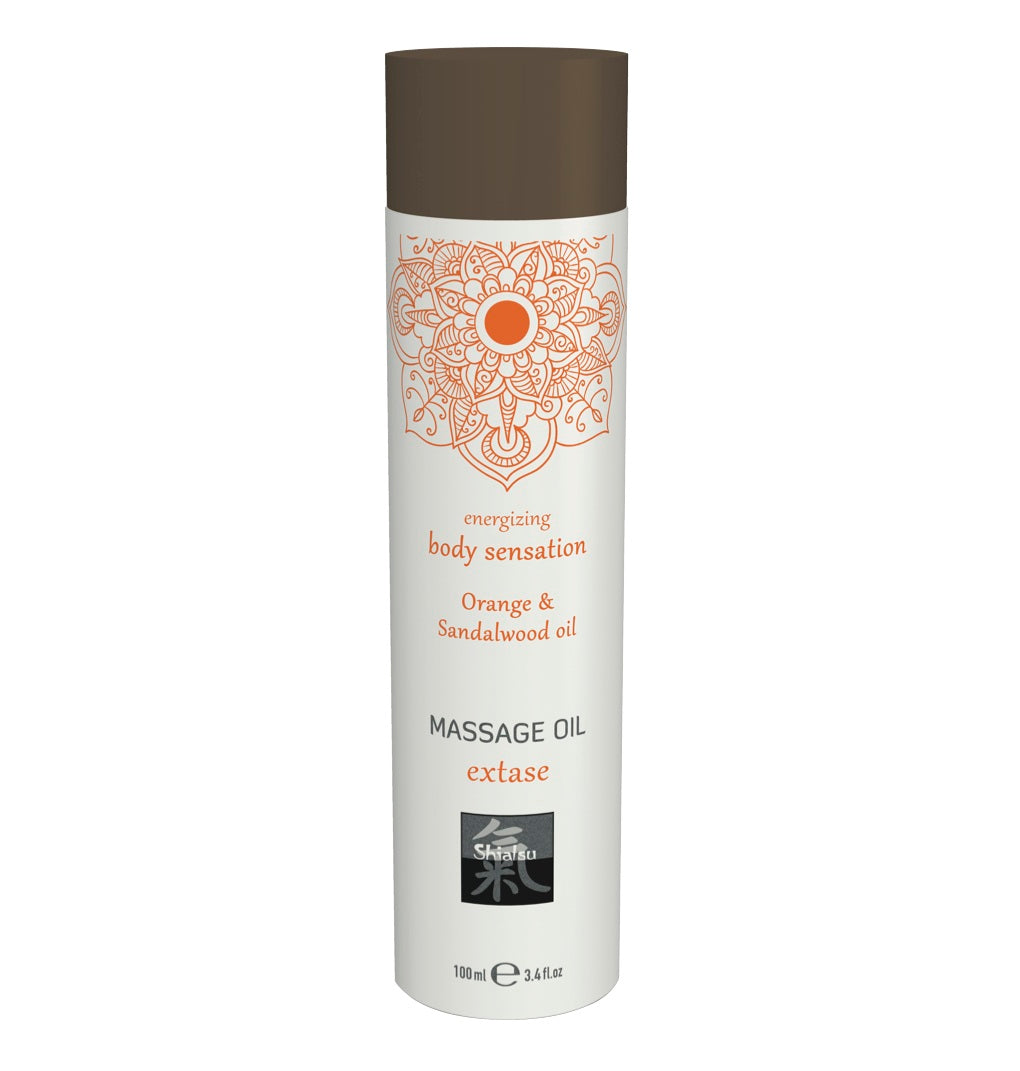 Shiatsu Massage Oil Extase Orange And Sandalwood Oil 100ml
