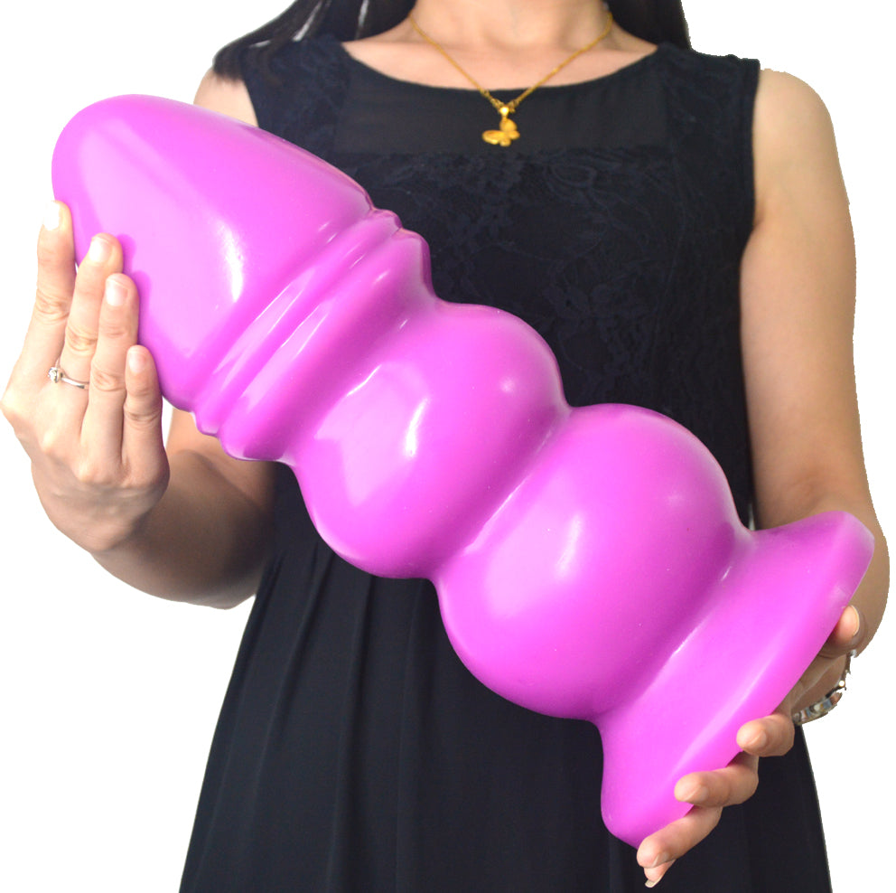 FAAK Huge Anal Plug Purple 33cm x 12.7cm / 3.3kg