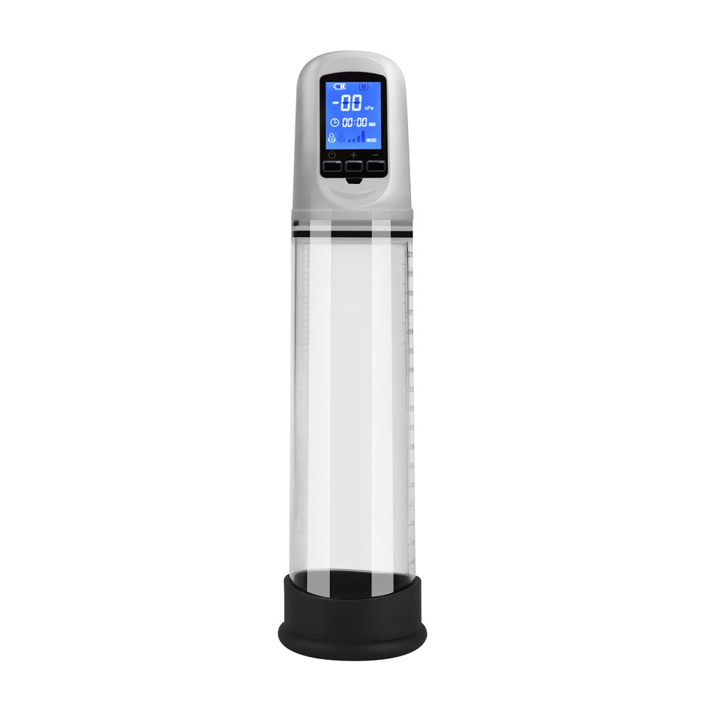 Daytona Luxury USB LCD Auto-Pump Penis Clear