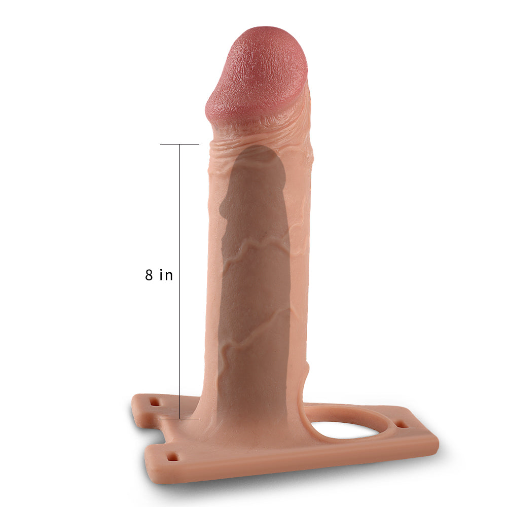 Lovetoy Rodeo Hollow Strap On Set 8.5"