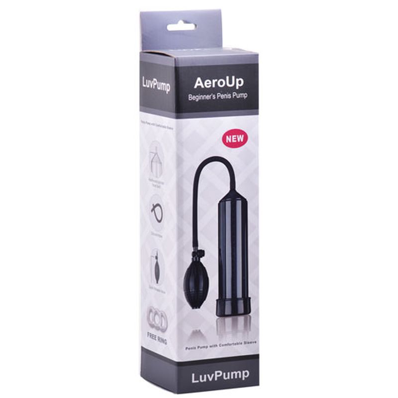 LuvPump Penis Pump AeroUp Black