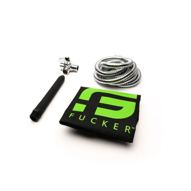 Sport Fucker Shower Douche Enema Kit Black 6"