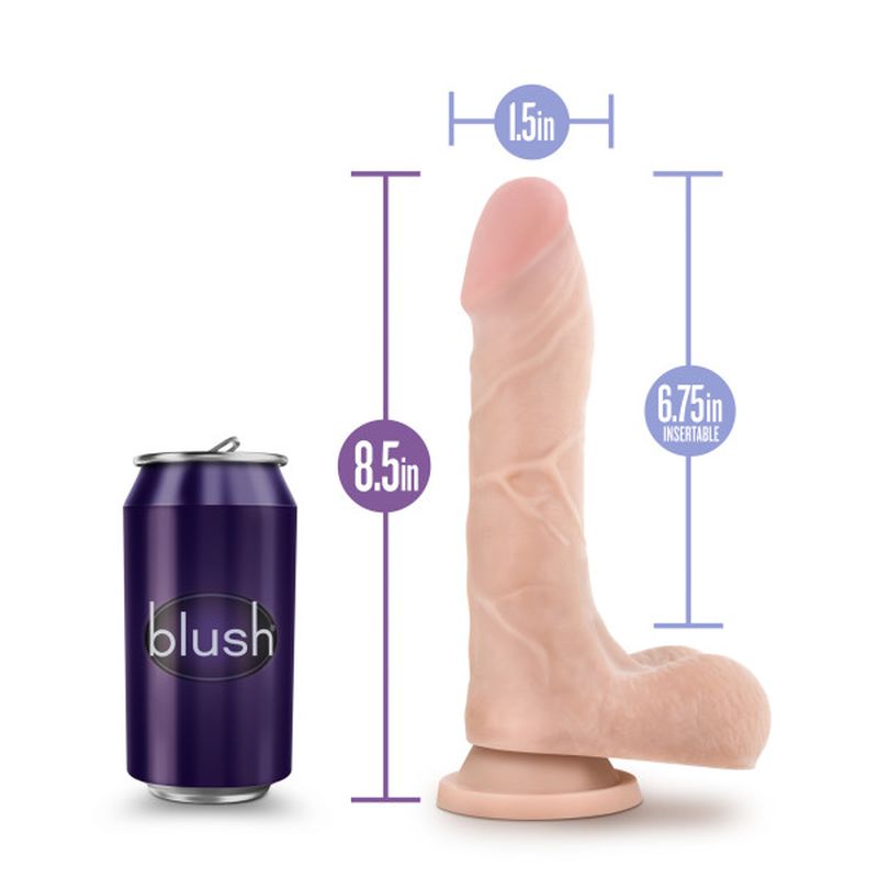 Blush Novelties Au Naturel Mr Perfect 8.5" Dildo
