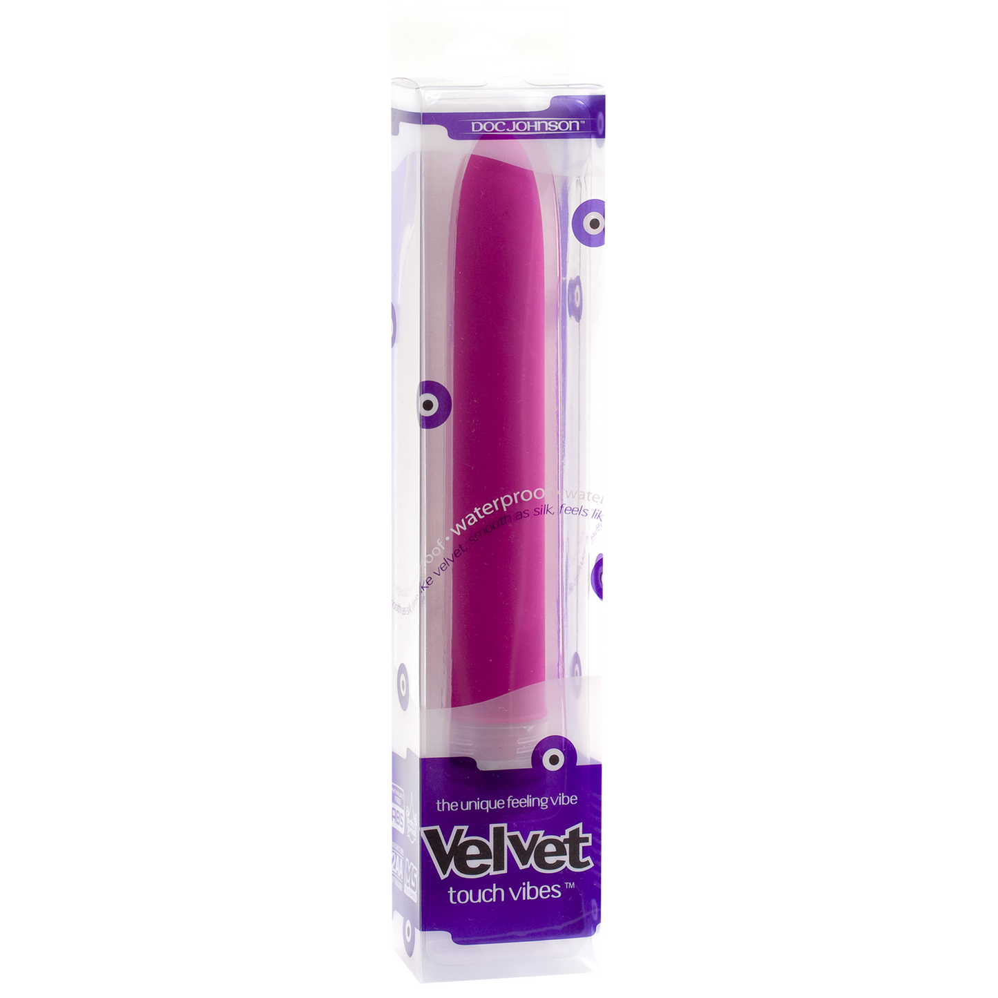 Doc Johnson Velvet Touch Vibe Magenta Vibrator