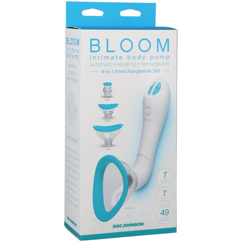 Doc Johnson Bloom Intimate Body Pump for Vagina, Clitoris & Nipples