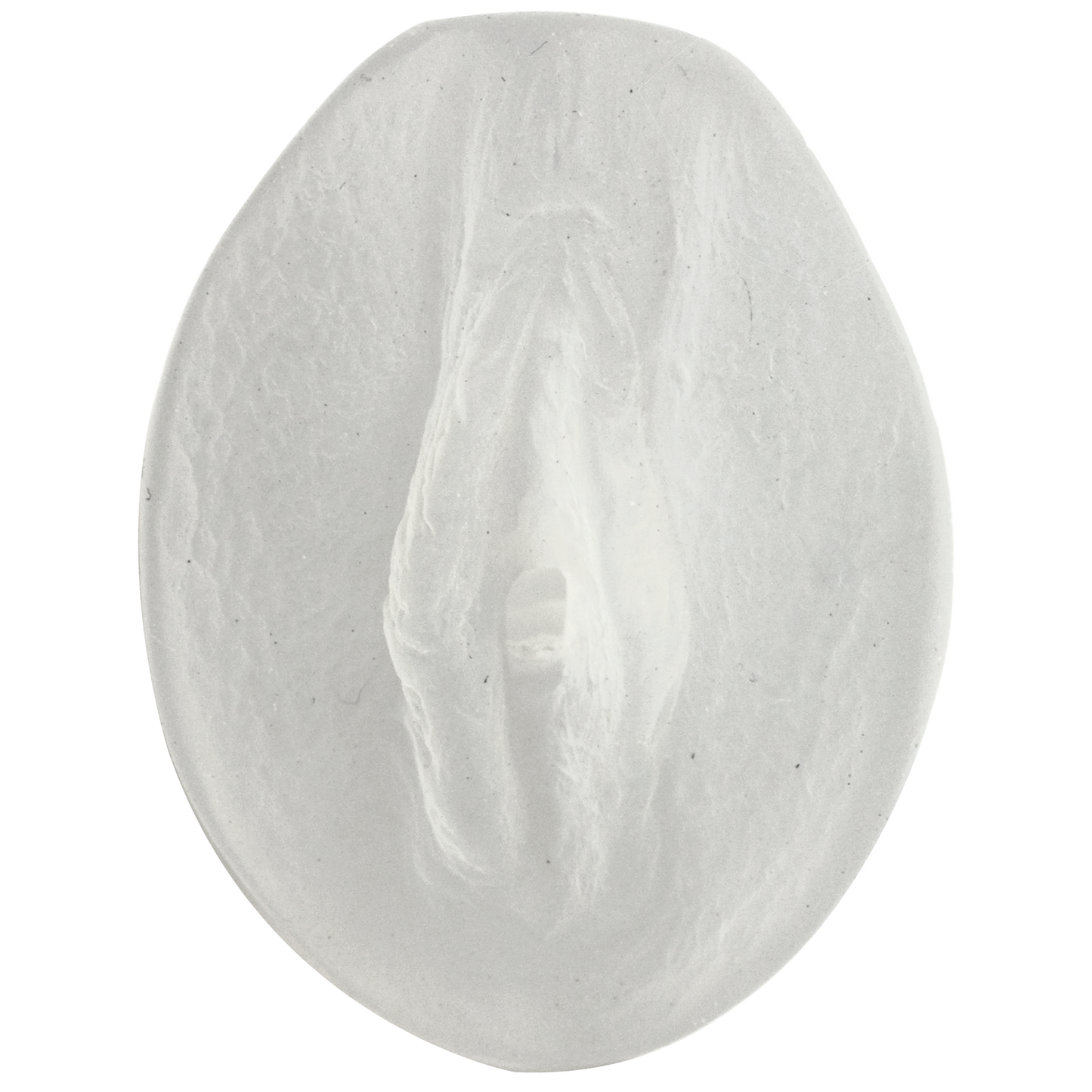 Doc Johnson Palm Pal Ultraskyn Pocket Pussy Masturbator Frosted Clear