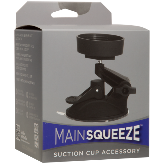 Doc Johnson Main Squeeze Suction Cup Accessory Black