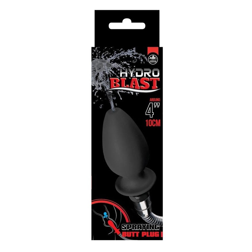 Excellent Power | Hydro Blast 4" Silicone Douche Black