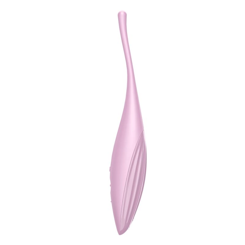 Satisfyer Twirling Joy Tip Stimulator Vibrator Pink w App Control
