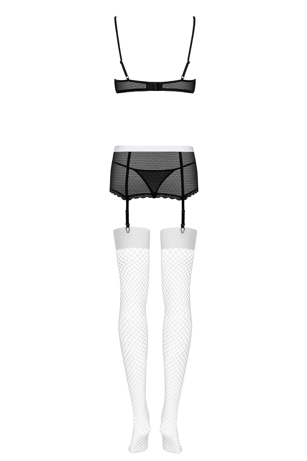 Obsessive Lingerie Maidme Maid Set 5 Piece Size S/M or L/XL