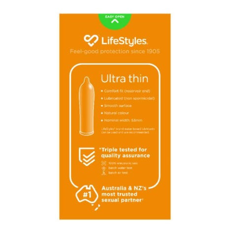 LifeStyles Ultra Thin Condoms 20