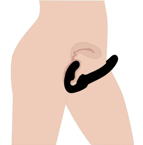 Strap U Revolver II Strapless Strap On Dildo
