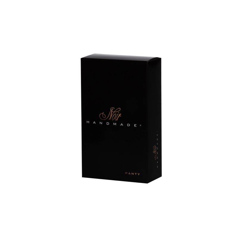 Noir Power Wetlook Panty w Gold Clasp Black Size S/M/L
