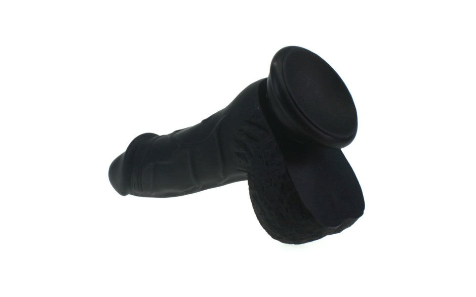 X-MEN Pedro Thick Realistic Cock Dildo Dong w Balls Black