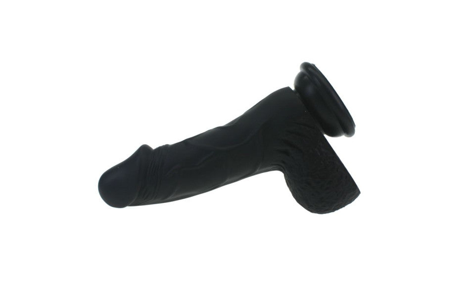 X-MEN Pedro Thick Realistic Cock Dildo Dong w Balls Black