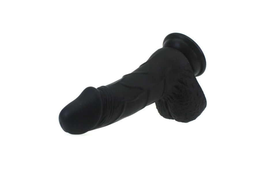 X-MEN Pedro Thick Realistic Cock Dildo Dong w Balls Black