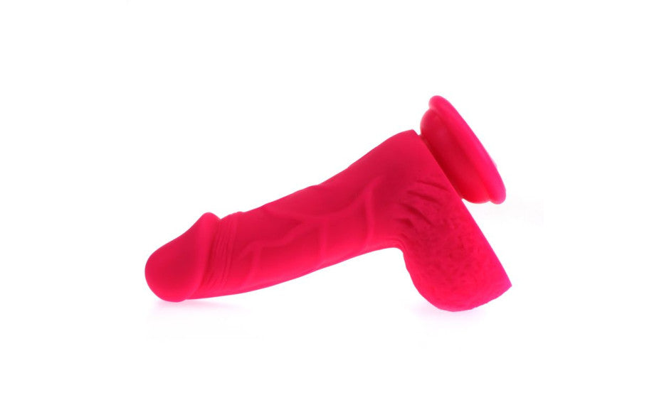 X-MEN Pedro Thick Realistic Cock Dildo Dong w Balls Pink