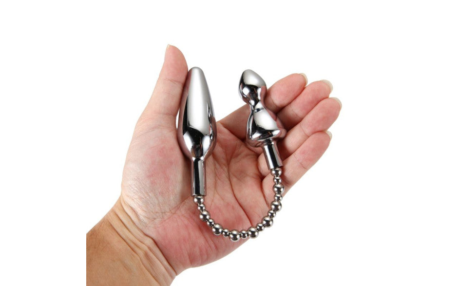 X-MEN Silver Bullet Double Metal Anal Plug
