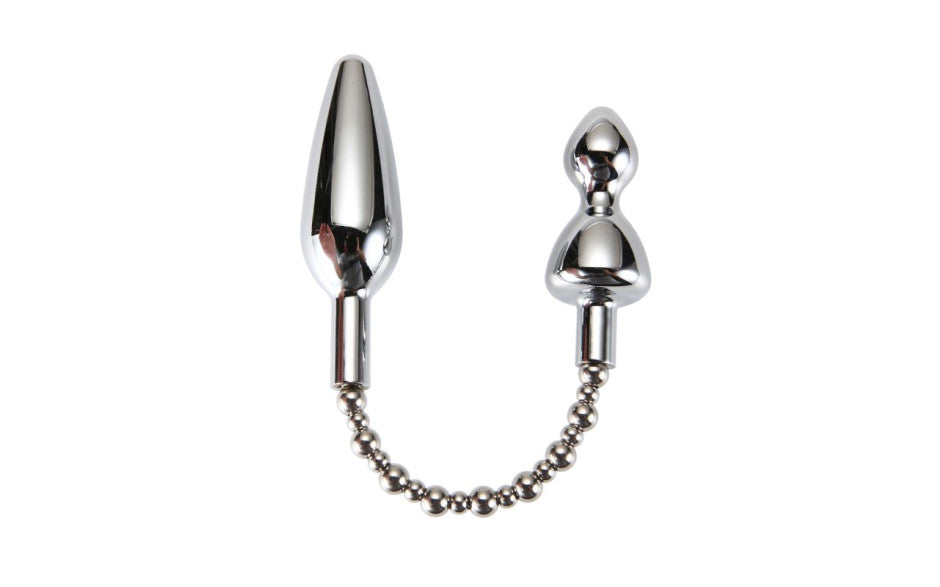 X-MEN Silver Bullet Double Metal Anal Plug