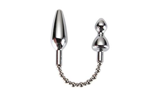 X-MEN Silver Bullet Double Metal Anal Plug