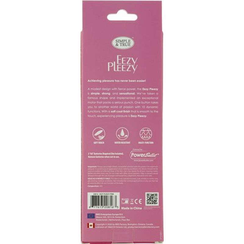 PowerBullet Power Bullet Eezy Pleezy Bullet Vibrator Pink