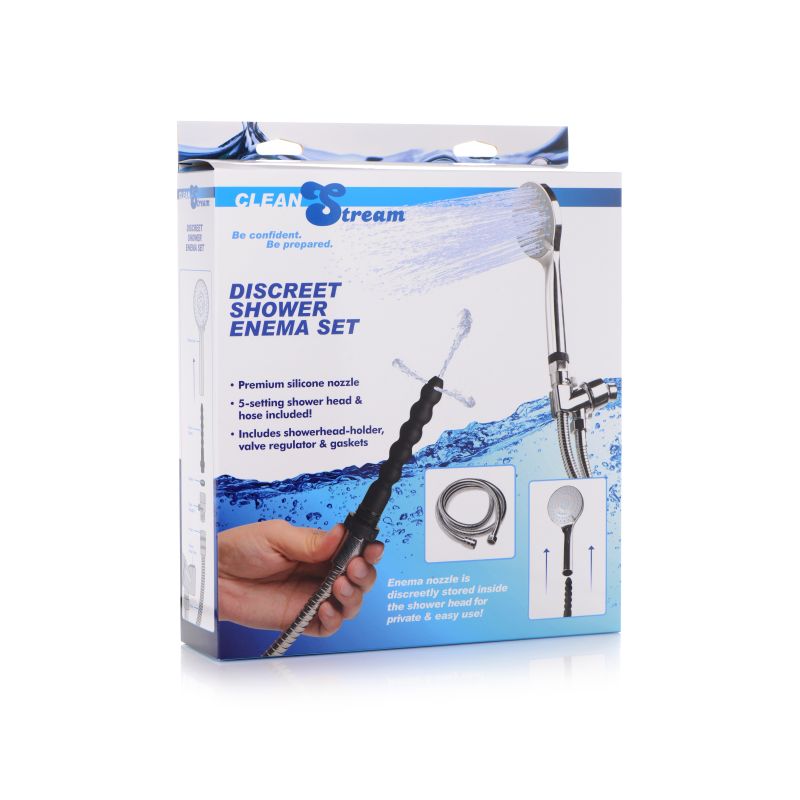 CleanStream Discreet Shower Enema Set