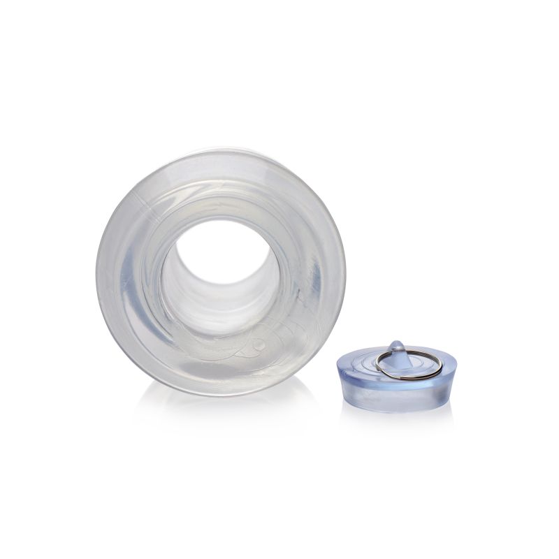 Master Series Ass Bung Clear Hollow Anal Dilator 4" X Large