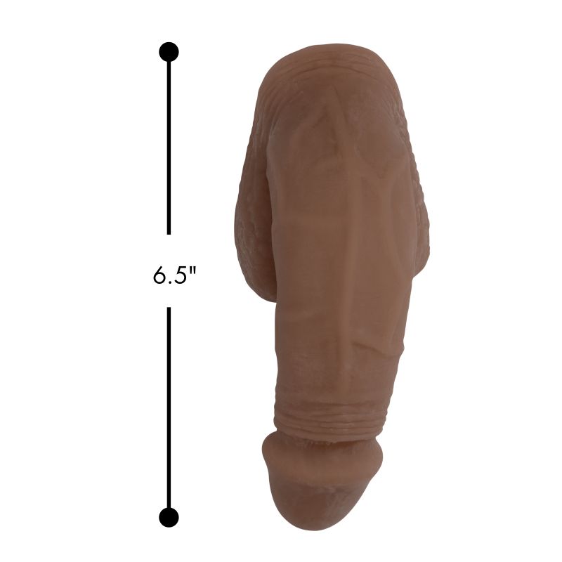 Strap U Large Bulge Soft Packer Dildo Medium Skin Tone