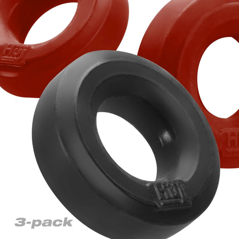 HunkyJunk 3 Pc Cockings Red/Tar Ice