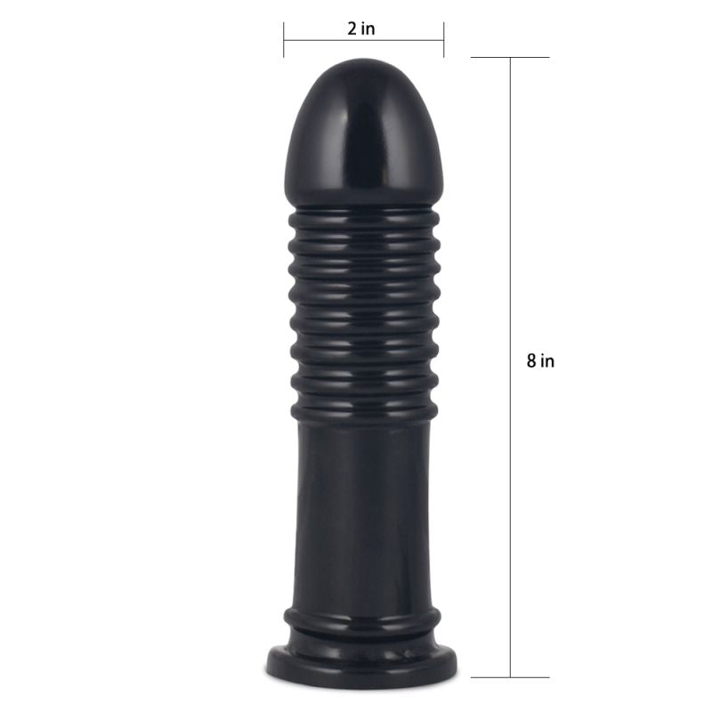 Lovetoy | King Sized Anal Bumper 8" Black