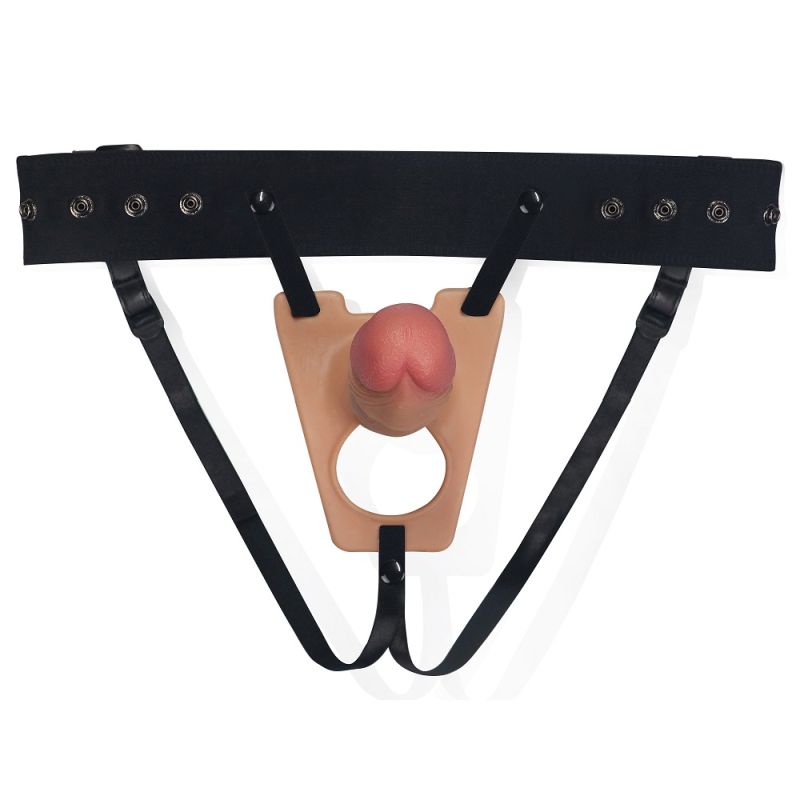 Lovetoy Rodeo Hollow G Strap On Set 8"
