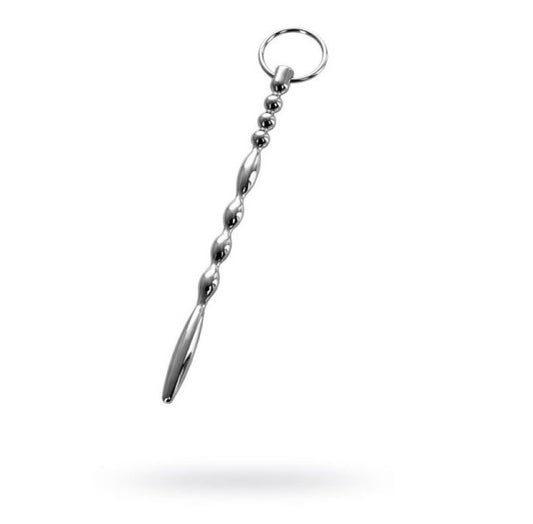Metal | Silver Metal Urethral Plug w Ring
