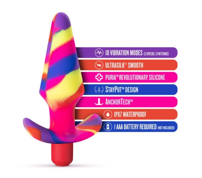 Avant Free Spirit Scarlet Silicone Butt Plug