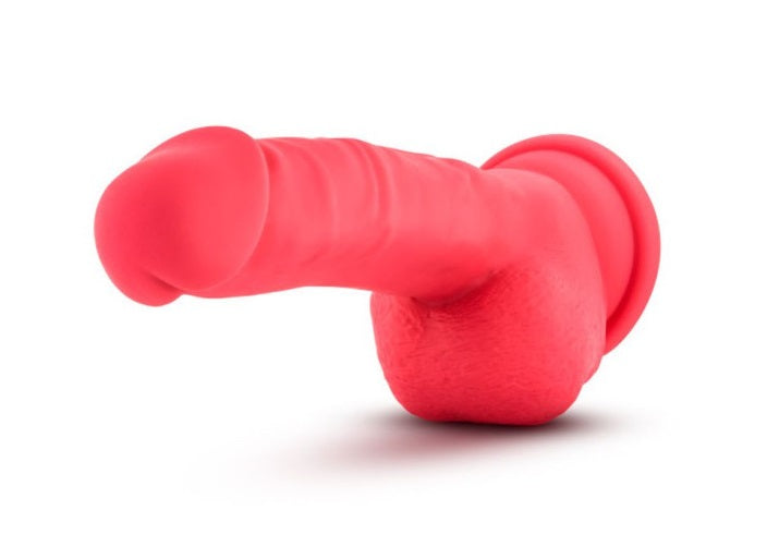Ruse Shimmy Cherise Dong Dildo 8.75" with Suction Cup