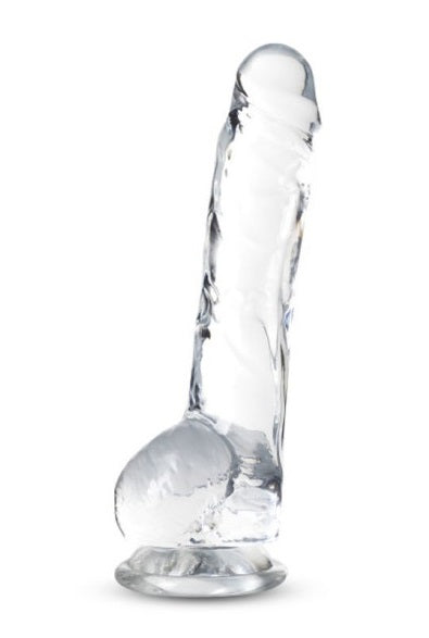 Blush Novelties Naturally Yours 8" Crystaline Dildo Diamond