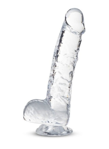 Blush Novelties Naturally Yours 6" Crystaline Dildo Diamond