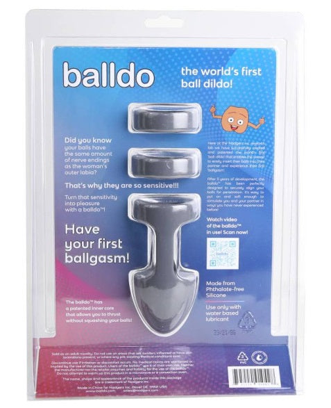 Nadgerz Inc | Balldo Set Grey - The World’s First Ball-Dildo