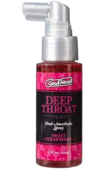 Doc Johnson GoodHead Deep Throat Spray Sweet Strawberry 59ml