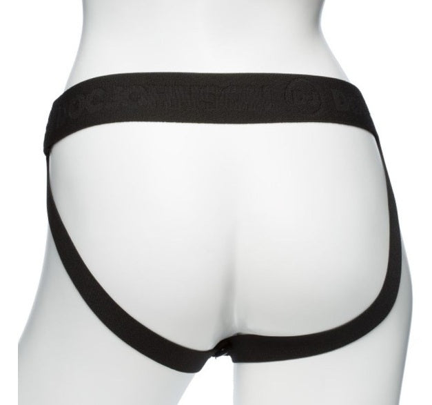 Doc Johnson Body Extension Be Ready 4 Pc Hollow Silicone Strap-On Set