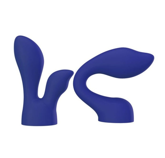 PalmPower PalmSensual Massager Heads Blue (For use with PalmPower)