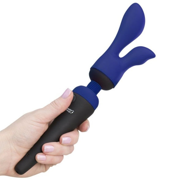 PalmPower PalmSensual Massager Heads Blue (For use with PalmPower)