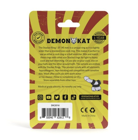 Demon Kat Stacker Ring 1.8" 45mm