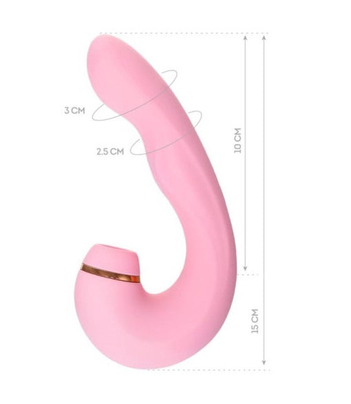 JOS Juna 3 in 1 Stimulaton - Air Pulse Clitoral Stimulator/Vibrator/Rolling Ball