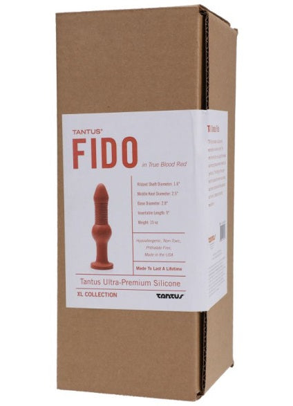 Tantus Fido Anal Plug Ruby