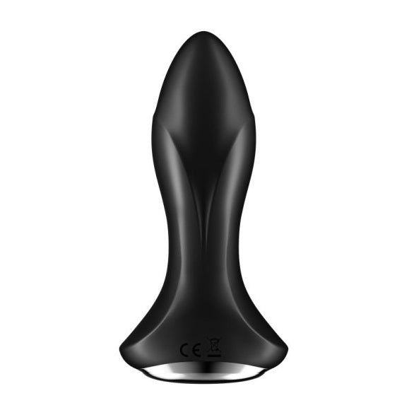 Satisfyer Rotator Plug 1+ Black - Rotating Anal Vibrator (App)
