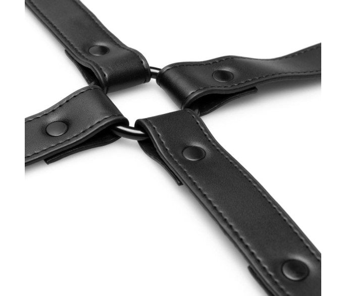Bedroom Fantasies Hog Tie Black (does not include wrist or ankle cuffs)